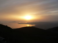 Sonnenuntergang Golf von Neapel